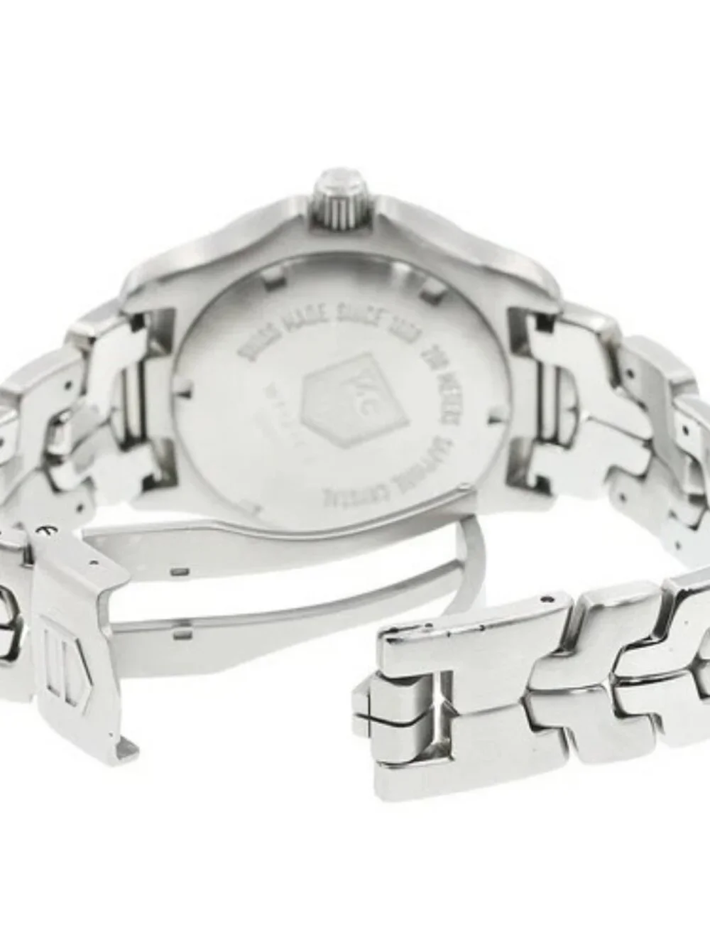 TAG HEUER Link WT1213-0 Date blue Dial Quartz Boy's Watch_970596